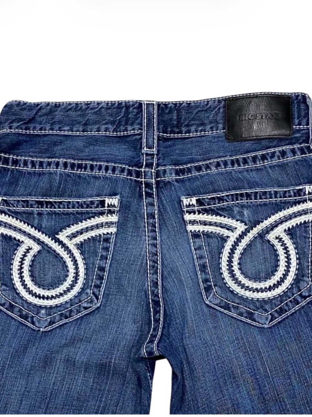 Big Star Pioneer Bootcut Jeans Men’s 32R (32x31) Medium Wash EUC